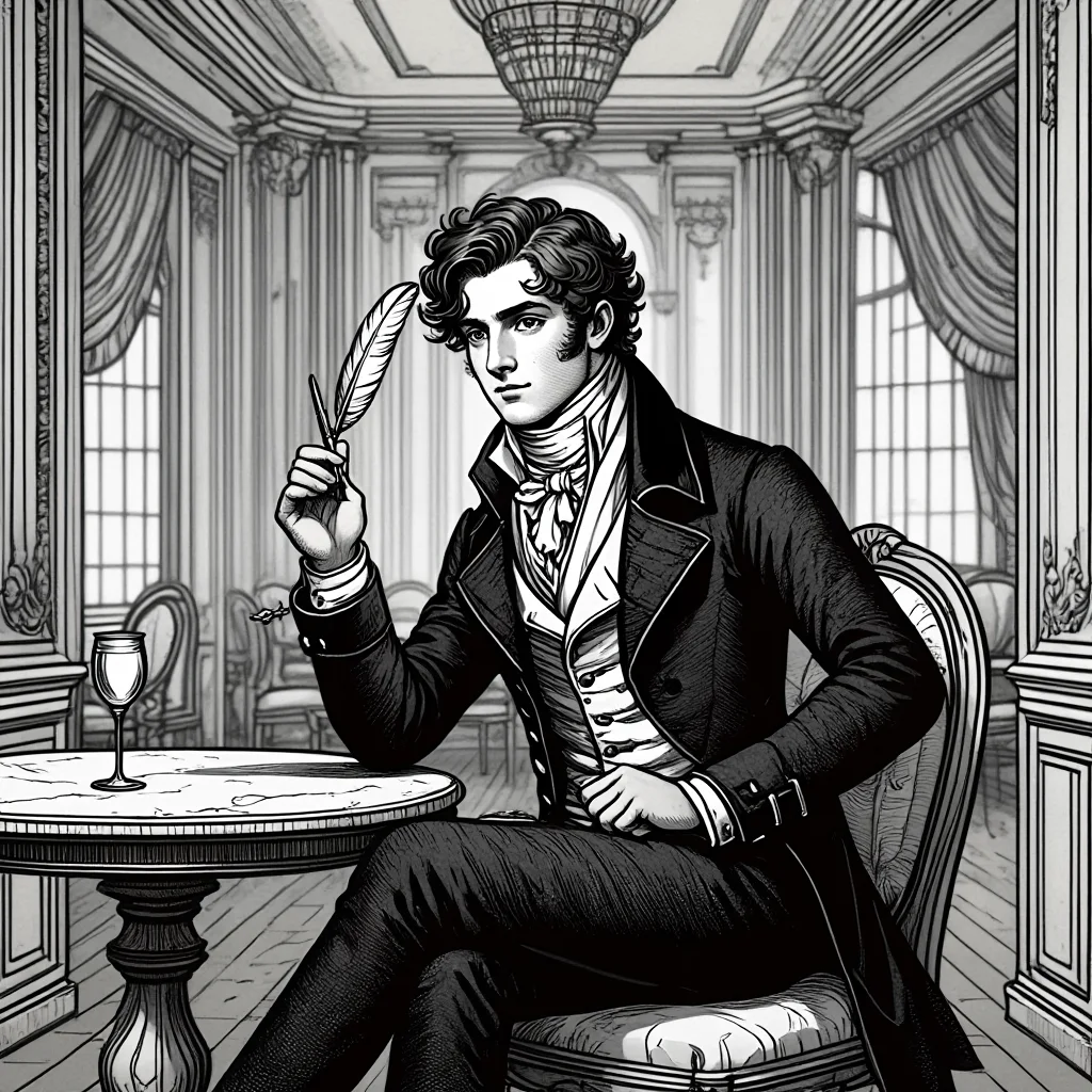 Portrait de Alfred de Musset