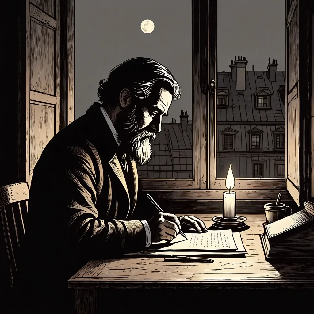 Portrait de Victor Hugo