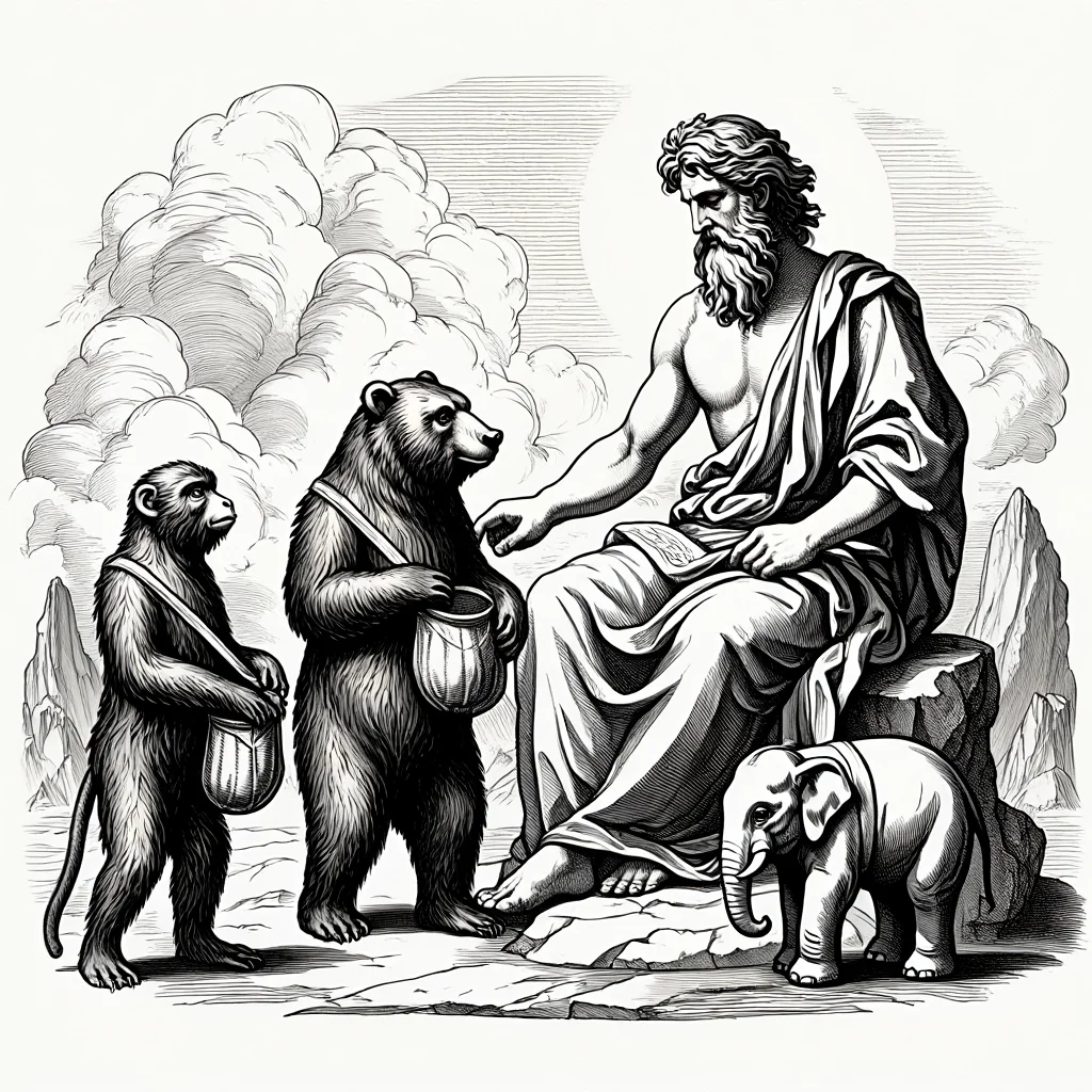 Illustration de La Besace